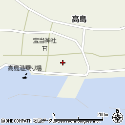 佐賀県唐津市高島426周辺の地図
