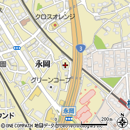 福岡県筑紫野市永岡1060周辺の地図