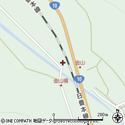 大分県杵築市山香町大字下2644周辺の地図