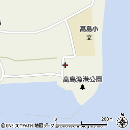 佐賀県唐津市高島3-2周辺の地図