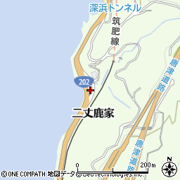 福岡県糸島市二丈鹿家2469周辺の地図