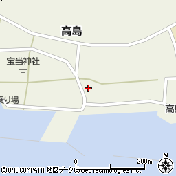 佐賀県唐津市高島75周辺の地図