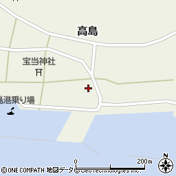 佐賀県唐津市高島401周辺の地図