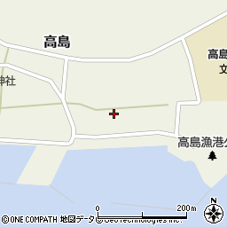 佐賀県唐津市高島57周辺の地図