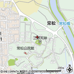 福岡県筑紫野市常松284周辺の地図