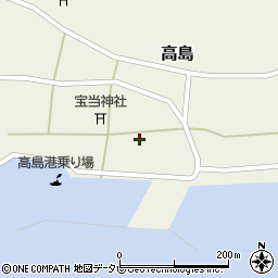 佐賀県唐津市高島511周辺の地図