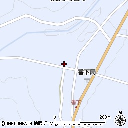 大分県宇佐市院内町香下5712周辺の地図