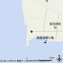 佐賀県唐津市高島686周辺の地図