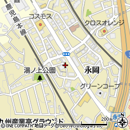 福岡県筑紫野市永岡1491周辺の地図