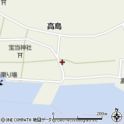 佐賀県唐津市高島78周辺の地図
