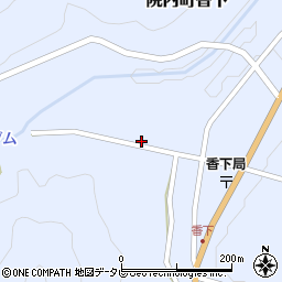 大分県宇佐市院内町香下572周辺の地図
