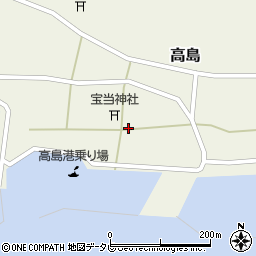 佐賀県唐津市高島456-1周辺の地図