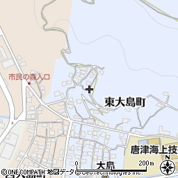 佐賀県唐津市東大島町19周辺の地図
