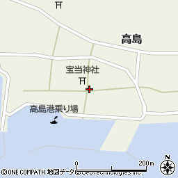 佐賀県唐津市高島512周辺の地図