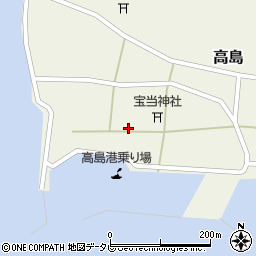 佐賀県唐津市高島514周辺の地図