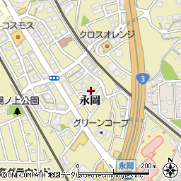 福岡県筑紫野市永岡1471周辺の地図