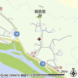 高知県高知市春野町西畑1573周辺の地図