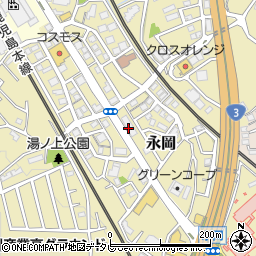福岡県筑紫野市永岡1453周辺の地図