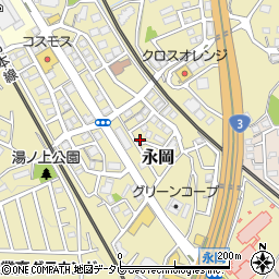 福岡県筑紫野市永岡1469周辺の地図