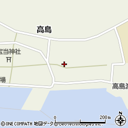 佐賀県唐津市高島84周辺の地図