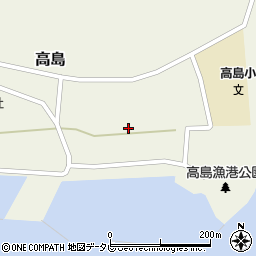 佐賀県唐津市高島93周辺の地図