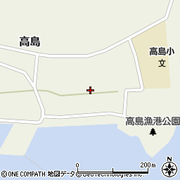 佐賀県唐津市高島96周辺の地図
