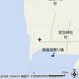 佐賀県唐津市高島693周辺の地図