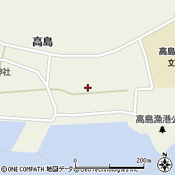 佐賀県唐津市高島89周辺の地図