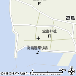 佐賀県唐津市高島651周辺の地図