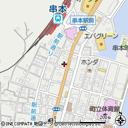 ＥＮＥＯＳ串本ＳＳ周辺の地図