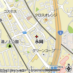 福岡県筑紫野市永岡1470周辺の地図