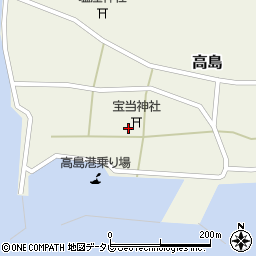佐賀県唐津市高島606周辺の地図