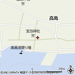 佐賀県唐津市高島457周辺の地図