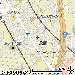 福岡県筑紫野市永岡1468周辺の地図