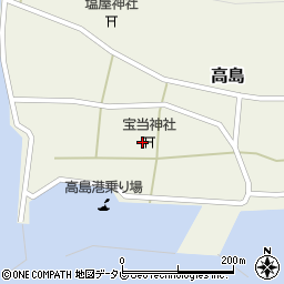 佐賀県唐津市高島534周辺の地図