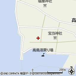 佐賀県唐津市高島699周辺の地図