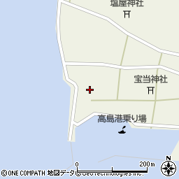 佐賀県唐津市高島692周辺の地図