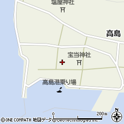 佐賀県唐津市高島652周辺の地図