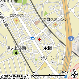 福岡県筑紫野市永岡1455周辺の地図