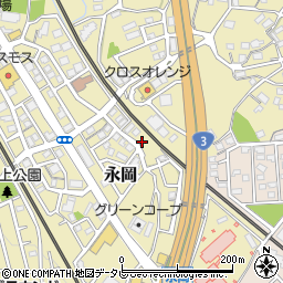 福岡県筑紫野市永岡1039周辺の地図