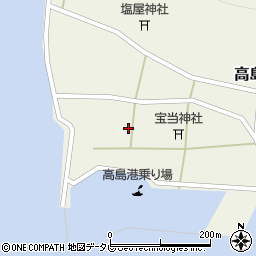 佐賀県唐津市高島667周辺の地図