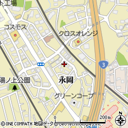 福岡県筑紫野市永岡1465周辺の地図