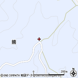 大分県宇佐市熊565周辺の地図