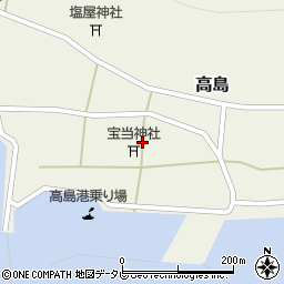 佐賀県唐津市高島503周辺の地図