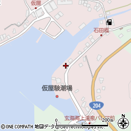 佐賀県東松浦郡玄海町仮屋62周辺の地図