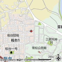 桜台1丁目駐車場【駅チカ】周辺の地図