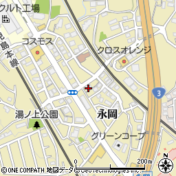 福岡県筑紫野市永岡1450周辺の地図