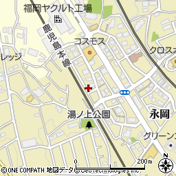 福岡県筑紫野市永岡1538周辺の地図