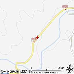 大分県中津市耶馬溪町大字大野2099-2周辺の地図