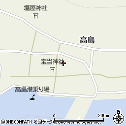 佐賀県唐津市高島450周辺の地図
